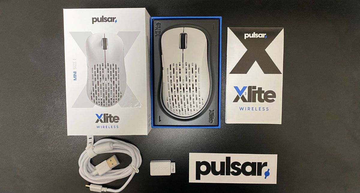 Pulsar Xlite V2 Mini Wireless_同梱物