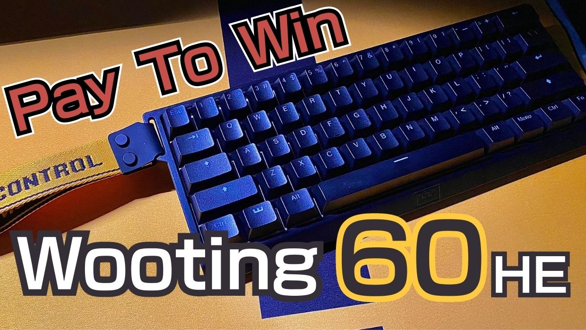 【初売りセール中】eスポーツ キーボード　WOOTING60HE有線キーボード